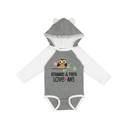 Inktastic Grammie and Papa Love Me Granddaughter Owl Gift Baby Girl Long Sleeve Bodysuit
Inktastic Grammie and Papa Love Me Granddaughter Owl Gift Baby Girl Long Sleeve Bodysuit
