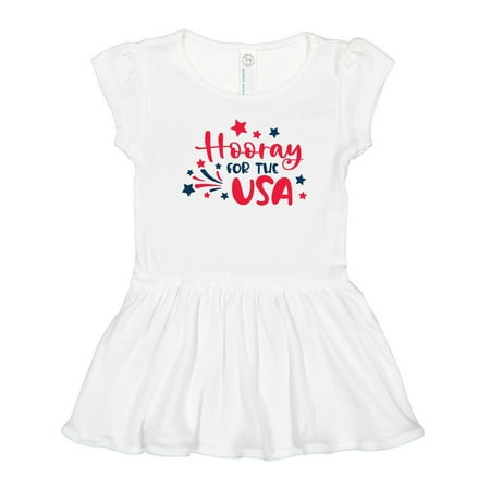 Inktastic 4th of July Hooray for the USA with Red and Blue Stars Gift Toddler Girl Dress
Inktastic 4th of July Hooray for the USA with Red and Blue Stars Gift Toddler Girl Dress