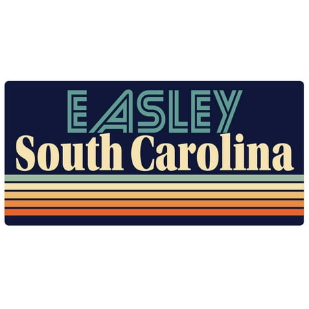 Easley South Carolina 5 x 2.5-Inch Fridge Magnet Retro Design