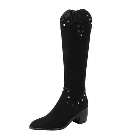 Jungdeepe Women s Fall And Winter Fashion Pointed Solid Color Suede Side Zipper Knee High Boots Wide Cowboy Boots Kids Horseback Riding Boots Wide Calf Winter Boots for Women Knee High Support Shoes
Jungdeepe Women s Fall And Winter Fashion Pointed Solid Color Suede Side Zipper Knee High Boots Wide Cowboy Boots Kids Horseback Riding Boots Wide Calf Winter Boots for Women Knee High Support Shoes