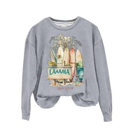 WUDATI Lahaina Strong Sweatshirt Women s Casual Pullover Hoodie Long Sleeve Tops Love Graphic for Fall Vintage Crewneck Perfect with Jeans or Leggings Cozy Tunic Sweatshirt for Daily Wear and Travel
WUDATI Lahaina Strong Sweatshirt Women s Casual Pullover Hoodie Long Sleeve Tops Love Graphic for Fall Vintage Crewneck Perfect with Jeans or Leggings Cozy Tunic Sweatshirt for Daily Wear and Travel
