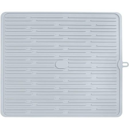 Dish Drying Mat Drying Mat for Kitchen Counter Dish Mat Hot Pads for Kitchen Heat Resistant Mat (Cloud Gray)
Dish Drying Mat Drying Mat for Kitchen Counter Dish Mat Hot Pads for Kitchen Heat Resistant Mat (Cloud Gray)