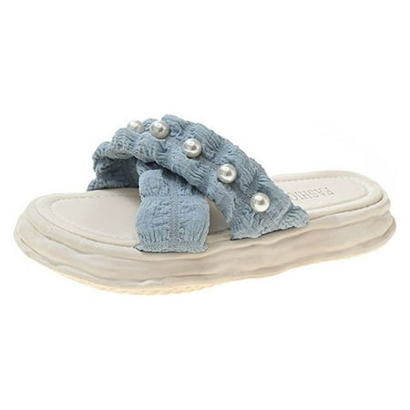 Fanxing Womens Sandals Wide Width Cute Bohemia Flat Sandal Thick Bottom Comfort Open To Beach Walking Shoes Slides for Girls
Fanxing Womens Sandals Wide Width Cute Bohemia Flat Sandal Thick Bottom Comfort Open To Beach Walking Shoes Slides for Girls