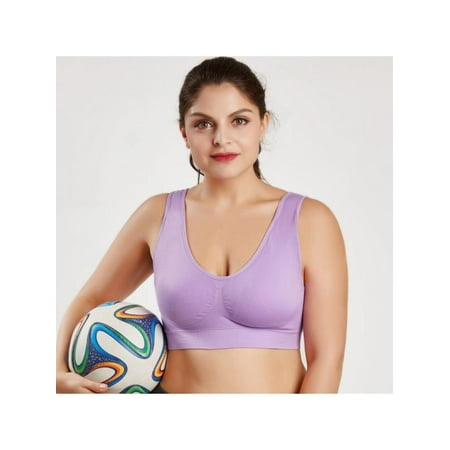 Women s Bras Double Layer Large Size Rimless Vest No Trace Yoga Underwear
Women s Bras Double Layer Large Size Rimless Vest No Trace Yoga Underwear