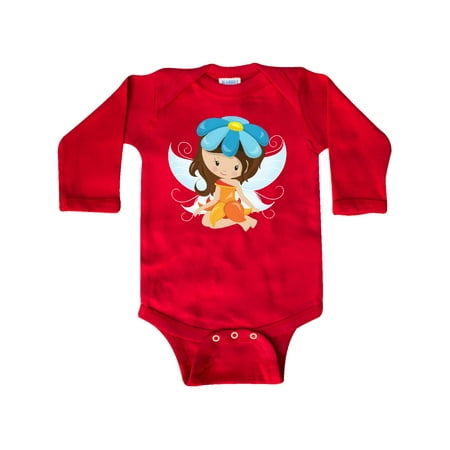 Inktastic Cute Fairy Brown Hair Fairy With Blue Flower Gift Baby Girl Long Sleeve Bodysuit
Inktastic Cute Fairy Brown Hair Fairy With Blue Flower Gift Baby Girl Long Sleeve Bodysuit