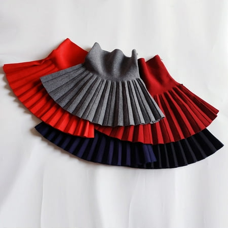 MyBeauty Autumn Children School Girls Solid Color Knit High Waist Bottoming Pleated Skirt Wine Red 2T
MyBeauty Autumn Children School Girls Solid Color Knit High Waist Bottoming Pleated Skirt Wine Red 2T