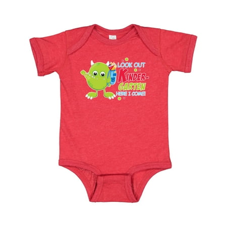 Inktastic Look out Kindergarten Here I Come with Cute Green Monster Gift Baby Boy or Baby Girl Bodysuit
Inktastic Look out Kindergarten Here I Come with Cute Green Monster Gift Baby Boy or Baby Girl Bodysuit