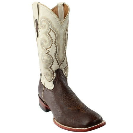 Western Boots Mens Cowboy Smooth Ostrich Kango Red 10293-07