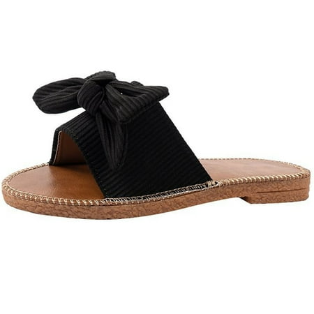 YanHoo Women s Slip-0n Flat Sandals Summer Dressy Bowknot Open Toe Sandal Beach Casual One Band Slipper Shoes Sandals
YanHoo Women s Slip-0n Flat Sandals Summer Dressy Bowknot Open Toe Sandal Beach Casual One Band Slipper Shoes Sandals