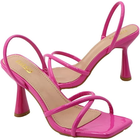 CoCopeaunts Women\‘s Strappy Heeled Sandals Open Square Toe Sexy Dress Sandal Party Fashion Pump Sandal for Evening Party Prom
CoCopeaunts Women\‘s Strappy Heeled Sandals Open Square Toe Sexy Dress Sandal Party Fashion Pump Sandal for Evening Party Prom