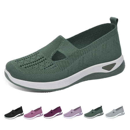 HeaCare Women s Slip on Sneakers Shoes Woven Orthopedic Breathable Soft Shoes Walking Diabetic Foam Shoes Hands Free Slip in Soft Walking Shoes for Women
HeaCare Women s Slip on Sneakers Shoes Woven Orthopedic Breathable Soft Shoes Walking Diabetic Foam Shoes Hands Free Slip in Soft Walking Shoes for Women