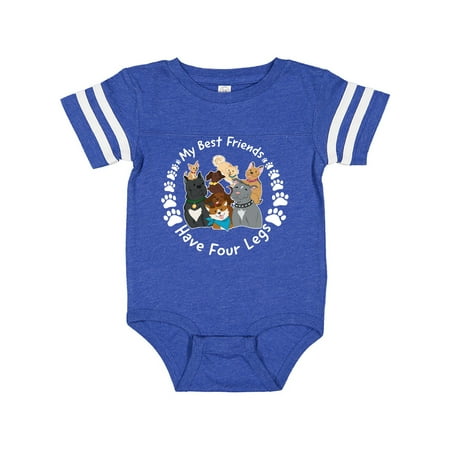 Inktastic My Best Friends Have 4 Legs with Cute Dog Family Gift Baby Boy or Baby Girl Bodysuit
Inktastic My Best Friends Have 4 Legs with Cute Dog Family Gift Baby Boy or Baby Girl Bodysuit