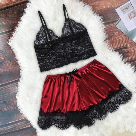 Ykohkofe New Women Silk Lace Top Camisole Bow Shorts Pajamas Lingerie Sleepwear Set S-3XL
Ykohkofe New Women Silk Lace Top Camisole Bow Shorts Pajamas Lingerie Sleepwear Set S-3XL