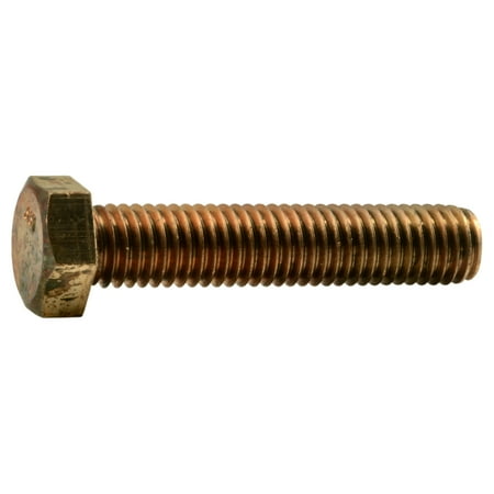 1/2 -13 x 2-1/2 Silicon Bronze Coarse Thread Hex Cap Screws (2 pcs.)