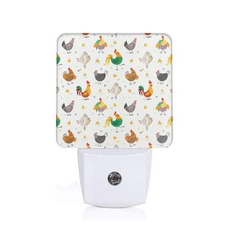 Sigee Funny Chicken for Night Lights Plug into Wall Dusk to Dawn Sensor Warm White Led Night Light 0.5W for Kid Hallway
Sigee Funny Chicken for Night Lights Plug into Wall Dusk to Dawn Sensor Warm White Led Night Light 0.5W for Kid Hallway