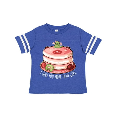 Inktastic I Love You More Than Cake with Cute Dragons on Cake Gift Toddler Boy or Toddler Girl T-Shirt
Inktastic I Love You More Than Cake with Cute Dragons on Cake Gift Toddler Boy or Toddler Girl T-Shirt