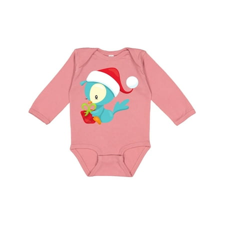 Inktastic Christmas Bird Blue Bird Bird With Present Gift Baby Boy or Baby Girl Long Sleeve Bodysuit
Inktastic Christmas Bird Blue Bird Bird With Present Gift Baby Boy or Baby Girl Long Sleeve Bodysuit