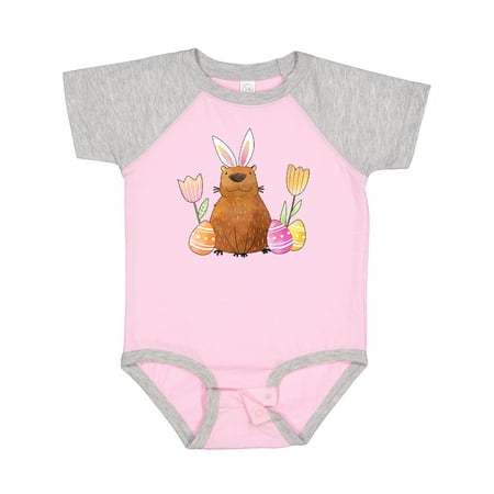 Inktastic Easter Capybara with Eggs and Flowers Gift Baby Boy or Baby Girl Bodysuit
Inktastic Easter Capybara with Eggs and Flowers Gift Baby Boy or Baby Girl Bodysuit