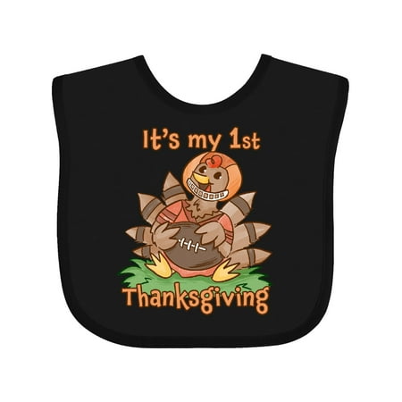 Inktastic It s My 1st Thanksgiving Cute Football Turkey Gift Baby Boy or Baby Girl Bib
Inktastic It s My 1st Thanksgiving Cute Football Turkey Gift Baby Boy or Baby Girl Bib