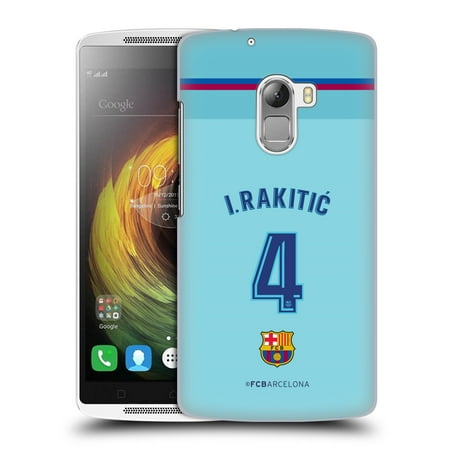 OFFICIAL FC BARCELONA 2017/18 AWAY KIT 1 HARD BACK CASE FOR LENOVO PHONES