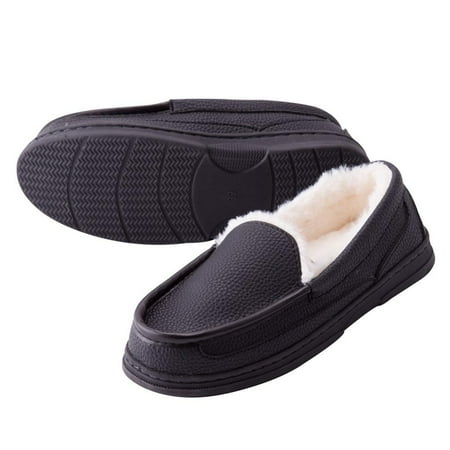 Men s House Slippers Moccasin Indoor Outdoor Fuzzy Furry Loafers Suede Leather Warm Comfortable Shoes
Men s House Slippers Moccasin Indoor Outdoor Fuzzy Furry Loafers Suede Leather Warm Comfortable Shoes