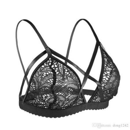 Popvcly Fashion Sexy Women Lace Bra Underwear Ladies Temptation All-Match Inner Ultra-thin Hollow Brassiere Black/S
Popvcly Fashion Sexy Women Lace Bra Underwear Ladies Temptation All-Match Inner Ultra-thin Hollow Brassiere Black/S
