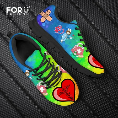 Gradient Nurse Fashion Women Flats Shoes Casual Sneakers Air Mesh Super Light Breathable Ladies Walking Zapatos 2021
Gradient Nurse Fashion Women Flats Shoes Casual Sneakers Air Mesh Super Light Breathable Ladies Walking Zapatos 2021