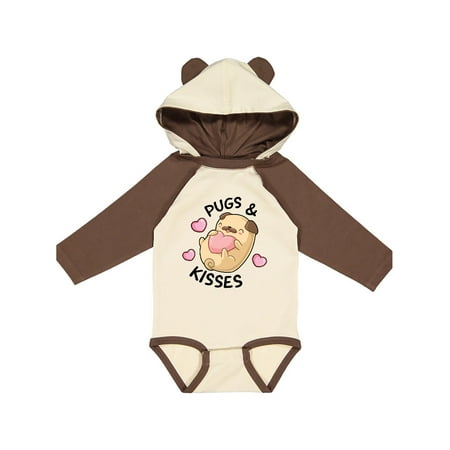 Inktastic Valentines Day Pugs & Kisses with Hearts Gift Baby Boy or Baby Girl Long Sleeve Bodysuit
Inktastic Valentines Day Pugs & Kisses with Hearts Gift Baby Boy or Baby Girl Long Sleeve Bodysuit