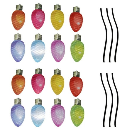 EKOUSN Christmas Reflective Car Magnets Set Colorful Bulb Light Magnets with Lines Gnomes Refrigerator Garage Magnet Decals for Xmas Birthday Car Mailbox Decoration
EKOUSN Christmas Reflective Car Magnets Set Colorful Bulb Light Magnets with Lines Gnomes Refrigerator Garage Magnet Decals for Xmas Birthday Car Mailbox Decoration