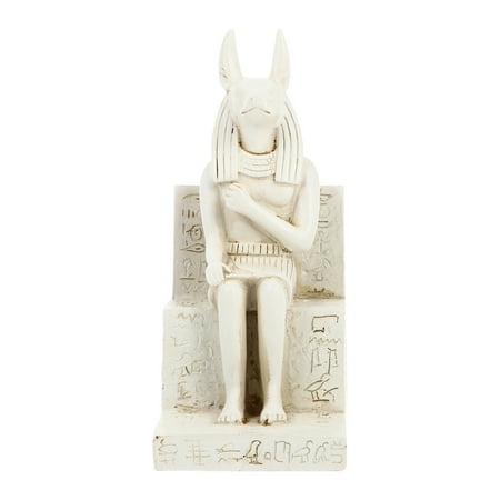 NUOLUX 1Pc Egyptian Dog God Furnishing Decor Household Porch Crafts Adornment
