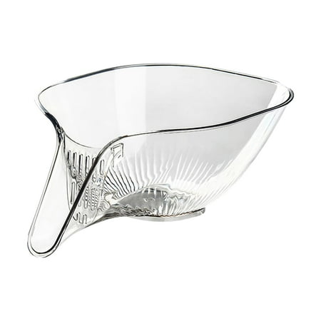 CUTICATE Fruits Vegetable Washing Basket Kitchen Strainer Colander Sinks Wash Drain Basket Food Storage Basket for Pasta Washing Fruit Clear
CUTICATE Fruits Vegetable Washing Basket Kitchen Strainer Colander Sinks Wash Drain Basket Food Storage Basket for Pasta Washing Fruit Clear