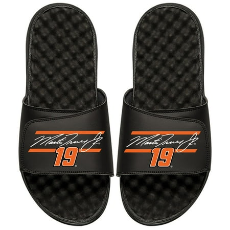 Martin Truex Jr ISlide Bar Slide Sandals - Black