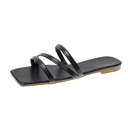 Kukoosong Sandals Women Fashion Comfortable Roman Shoes Womens Beach Slippers Flat Sandals for Women Black 35
Kukoosong Sandals Women Fashion Comfortable Roman Shoes Womens Beach Slippers Flat Sandals for Women Black 35