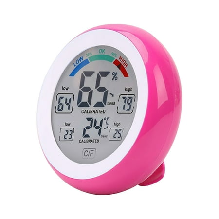 LED Electronic Digital Temperature Humidity Thermometer Meter Plastic Bathroom Hygrometer Weather Station Alarm Clock Gauge Red
LED Electronic Digital Temperature Humidity Thermometer Meter Plastic Bathroom Hygrometer Weather Station Alarm Clock Gauge Red
