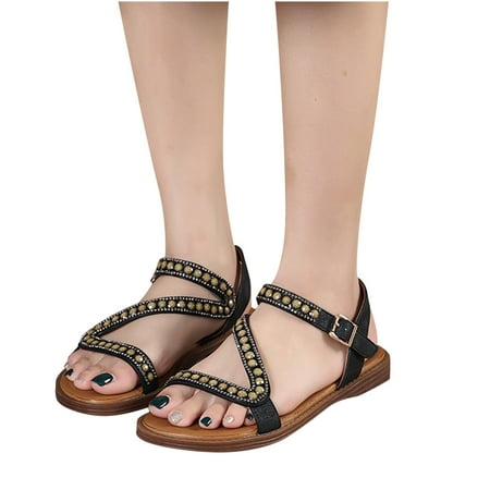 Yedhsi Casual Shoes Summer Sandals For Women Flat Slip On Sandals Roman Shoes Open Toe Casual Sandals
Yedhsi Casual Shoes Summer Sandals For Women Flat Slip On Sandals Roman Shoes Open Toe Casual Sandals