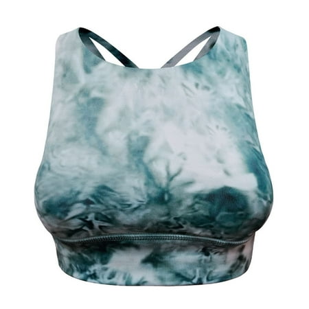 Womens Sports Bras Fashion Tie-Dye Printed Lingerie Crop Tops Shockproof Fitness Yoga Bra
Womens Sports Bras Fashion Tie-Dye Printed Lingerie Crop Tops Shockproof Fitness Yoga Bra