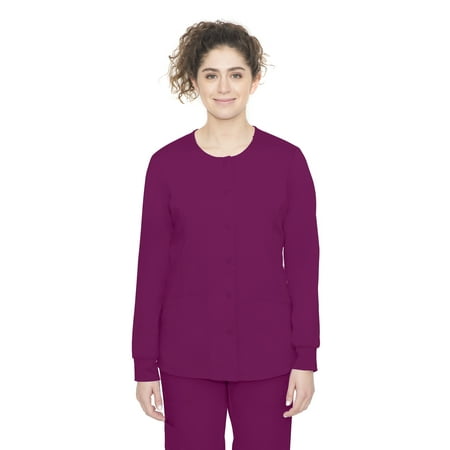 Healing Hands Purple Label Women s Daisy 5-Pocket Scrub Jacket