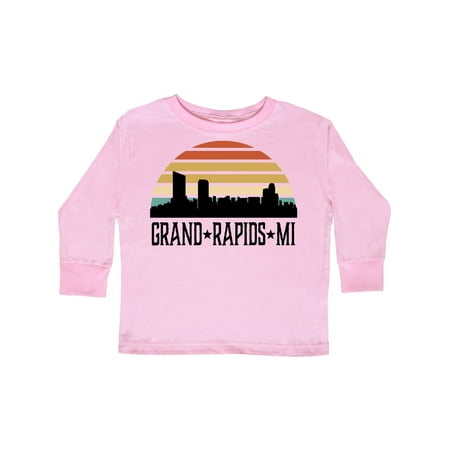Inktastic Grand Rapids Michigan Skyline Retro Gift Toddler Boy or Toddler Girl Long Sleeve T-Shirt
Inktastic Grand Rapids Michigan Skyline Retro Gift Toddler Boy or Toddler Girl Long Sleeve T-Shirt