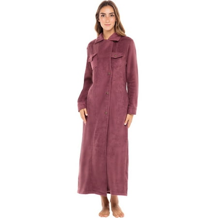 Alexander Del Rossa Womens Western Wrangler Robe Faded Rose 2X