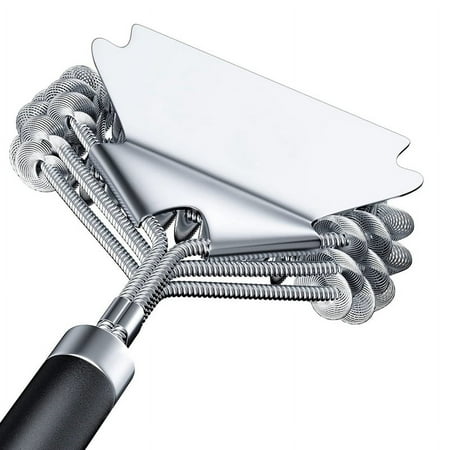 Brush and Scraper Bristle Free BBQ Accessories Brush for Safe Stainless Steel BBQ Brush