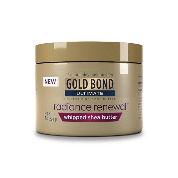 GOLD BOND Ultimate Radiance Renewal Whipped Shea Butter 8oz