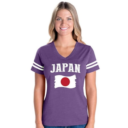 Japan Womens V-Neck Fine Jersey Tee