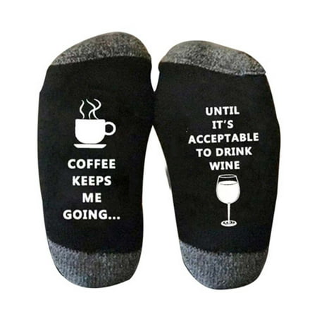 CHOMOEN 1 Pair Coffee Keeps Me Going Novelty Socks Cotton Autumn Winter Letter Sock Gift
CHOMOEN 1 Pair Coffee Keeps Me Going Novelty Socks Cotton Autumn Winter Letter Sock Gift