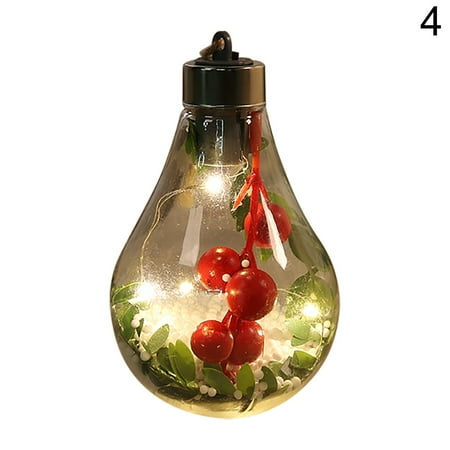 Shulemin Transparent LED Luminous Night Light Ball Hanging Pendant Christmas Tree Decor
Shulemin Transparent LED Luminous Night Light Ball Hanging Pendant Christmas Tree Decor