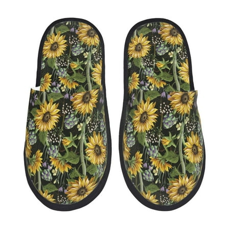 Qekee Sunflowers print Slippers for Women and Men Fluffy Cute Cozy House Slipper Funny Furry Bedroom Slippers for Women Indoor -Large
Qekee Sunflowers print Slippers for Women and Men Fluffy Cute Cozy House Slipper Funny Furry Bedroom Slippers for Women Indoor -Large
