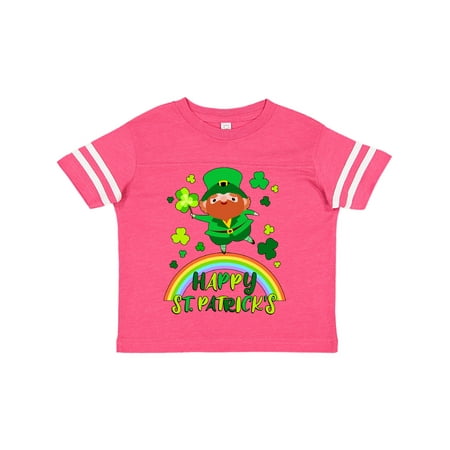 Inktastic Happy St. Patrick s Day Cute Leprechaun on Rainbow Gift Toddler Boy or Toddler Girl T-Shirt
Inktastic Happy St. Patrick s Day Cute Leprechaun on Rainbow Gift Toddler Boy or Toddler Girl T-Shirt