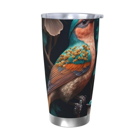 Uemuo Colorful Rose Bird Print Travel Coffee Mug 20oz Double-walled Car Cup Stainless Steel Insulated Tumbler Leak-proof Travel Cup Reusable Straw Car Cup-Without Straw
Uemuo Colorful Rose Bird Print Travel Coffee Mug 20oz Double-walled Car Cup Stainless Steel Insulated Tumbler Leak-proof Travel Cup Reusable Straw Car Cup-Without Straw