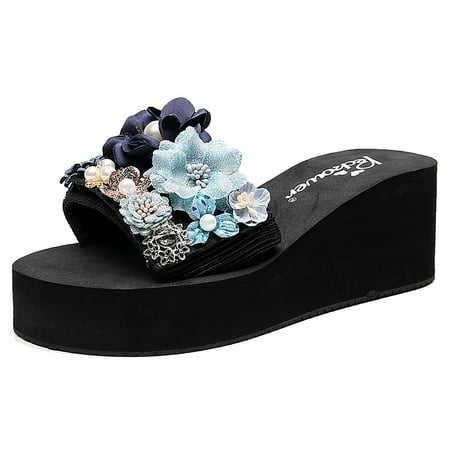 Youmylove Women Slide Slippers Girls Floral Wedges Bohemian Style Sandals Slippers Beach Shoes Leisure Comfort Cozy Daily Walking
Youmylove Women Slide Slippers Girls Floral Wedges Bohemian Style Sandals Slippers Beach Shoes Leisure Comfort Cozy Daily Walking