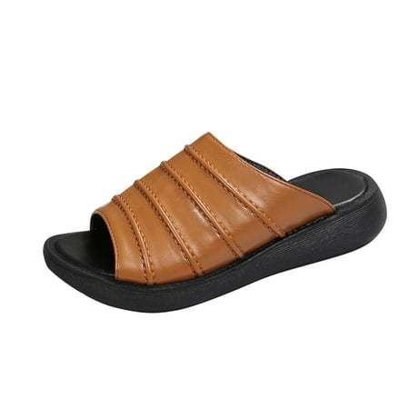 Black Sandals Women Comfortable Fashion Spring And Summer Slippers Thick Bottom Fish Mouth Solid Color Casual And Comfortable Shoes For Womens Fashion
Black Sandals Women Comfortable Fashion Spring And Summer Slippers Thick Bottom Fish Mouth Solid Color Casual And Comfortable Shoes For Womens Fashion