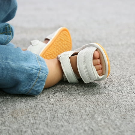 Baby Boys Girls Sandals Soft Non-Slip Rubber Sole Prewalker Flat Walking Shoes White 13
Baby Boys Girls Sandals Soft Non-Slip Rubber Sole Prewalker Flat Walking Shoes White 13